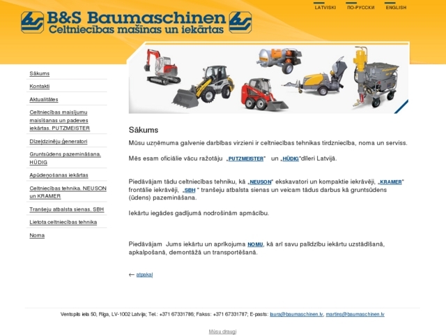 B & S Baumaschinen Latvija, SIA