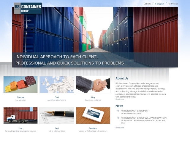 RS Container Group, SIA